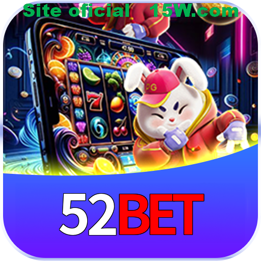 Imagem promocional da 52BET mostrando a plataforma e suas vantagens